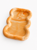 Oranje marble schaaltje