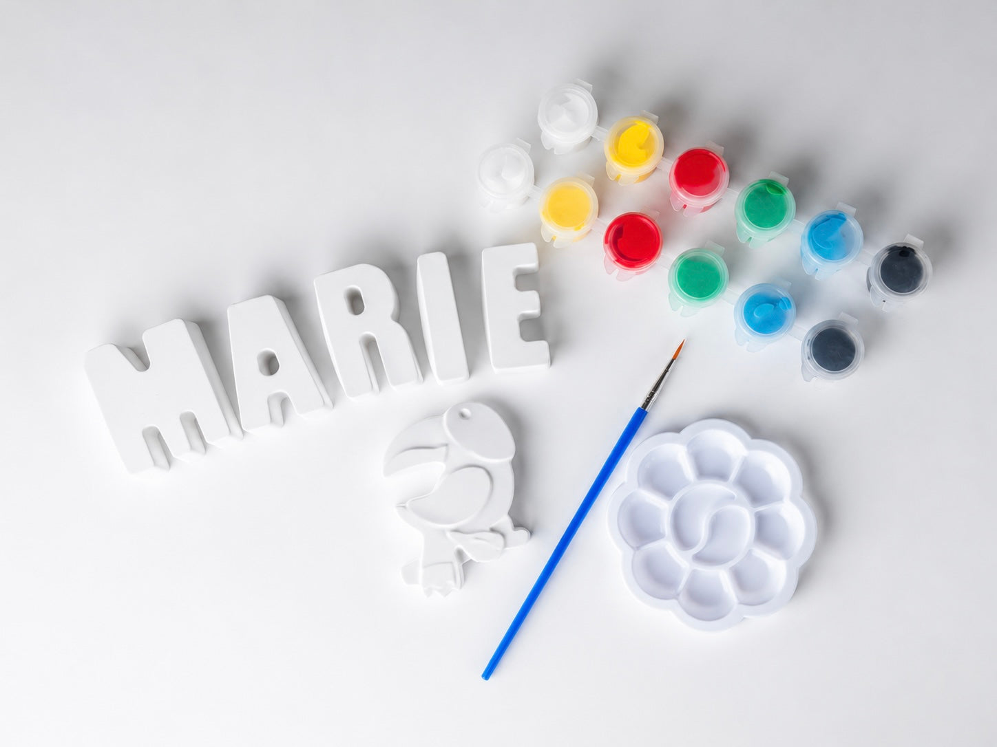 Diy pakket letters