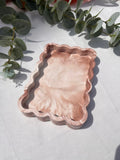Bruin marble schaaltje