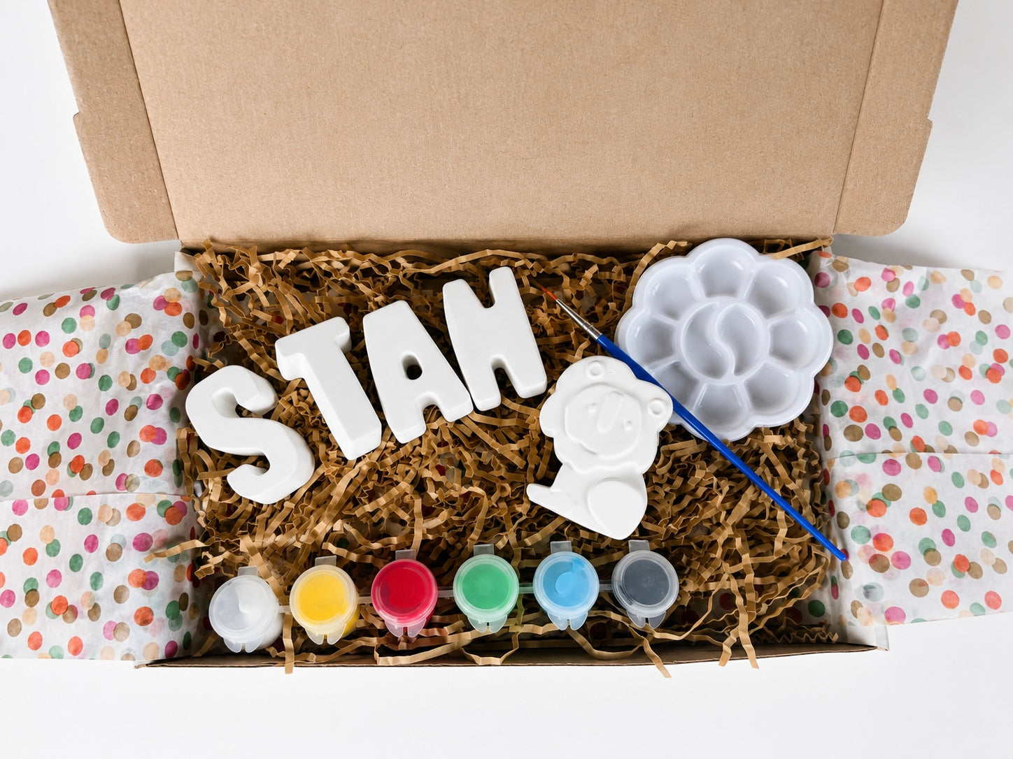 Diy pakket letters