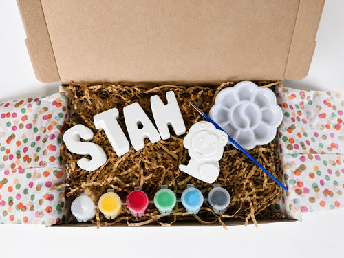 Diy pakket letters